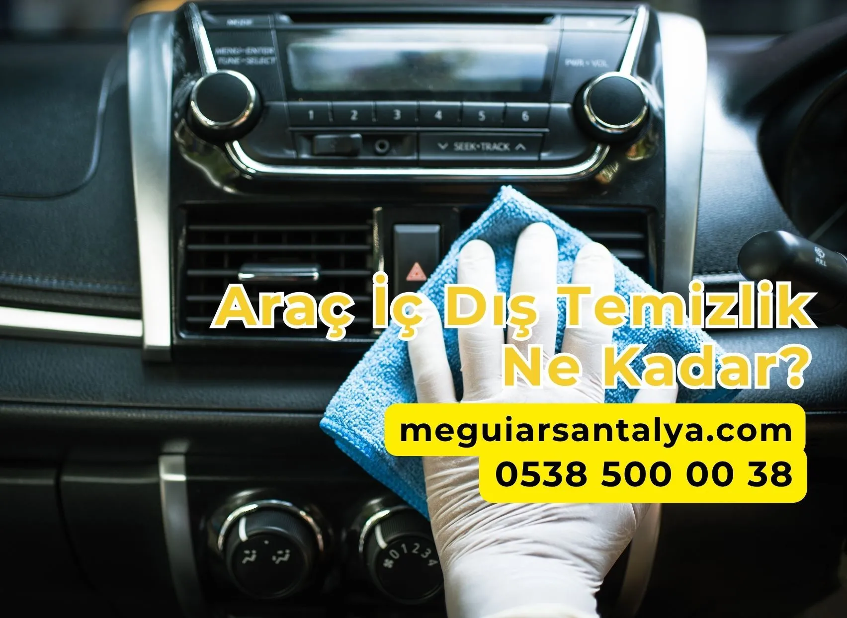 Araç İç Dış Temizlik Ne Kadar?